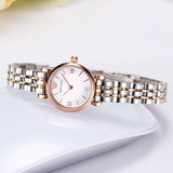 Emporio Armani Mother of Pearl Dial Two Tone Steel Strap Watch For Women - AR1689 Authentic Buy Shop Now