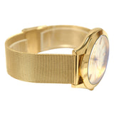 Michael Kors Slim Runway Champagne Dial Gold Mesh Bracelet Watch for Women - MK3282 Authentic Buy Shop Now