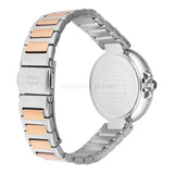 Tommy Hilfiger Angela Chronograph Pink Dial Two Tone Steel Strap Watch for Women - 1782127 Authentic Buy Shop Now