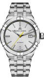 Maurice Lacroix Aikon Automatic Grey Dial Silver Steel Strap Watch For Men - AI6008-SS00F-231-A Authentic Buy Shop Now