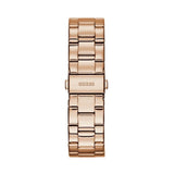 Guess Confetti Pink Dial Rose Gold Steel Strap Watch For Women - W0774L3 Authentic Buy Shop Now
