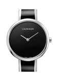 Calvin Klein Seduce Black Dial Two Tone Steel Strap Watch for Women - K4E2N111 Authentic Buy Shop Now