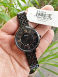 Fossil Jacqueline Black Dial Black Mesh Bracelet Watch for Women - ES3614 Authentic Buy Shop Now