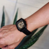 Fossil Inscription Automatic Skeleton Black Dial Black Steel Strap Watch for Men - BQ2574 Authentic Buy Shop Now