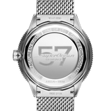 Breitling Superocean Heritage '57 Black Dial Silver Mesh Bracelet Watch for Men - A103701A1B1A1 Authentic Buy Shop Now