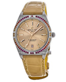Breitling Chronomat Automatic 36 South Sea Brown Dial Brown Leather Strap Watch for Women - A10380611A1P1 Authentic Buy Shop Now
