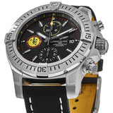 Breitling Avenger Chronograph 45mm Swiss Air Force Team Black Dial Black Nylon Strap Watch for Men - A133171A1B1X1 Authentic Buy Shop Now