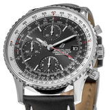 Breitling Navitimer 1 Chronograph 41mm Automatic Black Dial Black Leather Strap Mens Watch - A13324121B1P1 Authentic Buy Shop Now