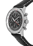 Breitling Navitimer 1 Chronograph 41mm Automatic Black Dial Black Leather Strap Mens Watch - A13324121B1P1 Authentic Buy Shop Now