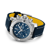 Breitling Avenger Chronograph 43 Blue Dial Blue Nylon Strap Watch for Men - A13385101C1X1 Authentic Buy Shop Now