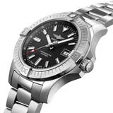 Breitling Avenger Automatic 43mm Black Dial Silver Steel Strap Watch for Men - A17318101B1A1 Authentic Buy Shop Now