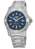 Breitling Avenger Automatic 43mm Blue Dial Silver Steel Strap Watch for Men - A17318101C1A1 Authentic Buy Shop Now