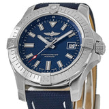 Breitling Avenger Automatic 43mm Blue Dial Blue Nylon Strap Watch for Men - A17318101C1X2 Authentic Buy Shop Now