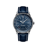 Breitling Navitimer Automatic 41 Blue Dial Blue Leather Strap Watch for Men - A17326161C1P3 Authentic Buy Shop Now