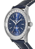 Breitling Navitimer 1 Automatic 41mm Blue Dial Blue Leather Strap Mens Watch - A17326211C1P4 Authentic Buy Shop Now