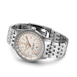 Breitling Navitimer Automatic 38mm Stainless Steel Mens Watch - A17325211G1A1 Authentic Buy Shop Now