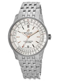 Breitling Navitimer Automatic 41mm White Dial Stainless Steel Mens Watch - A17326211G1A1 Authentic Buy Shop Now