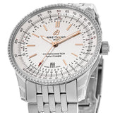 Breitling Navitimer Automatic 41mm White Dial Stainless Steel Mens Watch - A17326211G1A1 Authentic Buy Shop Now