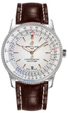 Breitling Navitimer Automatic 41mm Brown Leather Strap Mens Watch - A17326211G1P1 Authentic Buy Shop Now