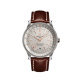 Breitling Navitimer Automatic 41 White Dial Brown Leather Strap Watch for Men - A17326211G1P2 Authentic Buy Shop Now