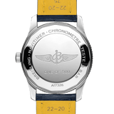 Breitling Automatic 41mm Black Dial Black Leather Strap Watch for Men - A17326241B1P1 Authentic Buy Shop Now