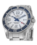 Breitling Superocean 42mm White Dial Silver Steel Strap Watch for Men - A17366D81A1A1 Authentic Buy Shop Now