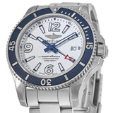 Breitling Superocean 42mm White Dial Silver Steel Strap Watch for Men - A17366D81A1A1 Authentic Buy Shop Now