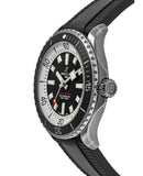 Breitling Superocean Automatic 42 Black Dial Black Rubber Strap Watch for Men - A17375211B1S1 Authentic Buy Shop Now
