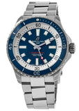 Breitling Superocean Automatic 42mm Blue Dial Silver Steel Strap Watch for Men - A17375E71C1A1 Authentic Buy Shop Now