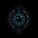 Breitling Superocean Automatic 42mm Blue Dial Blue Rubber Strap Watch for Men - A17375E71C1S1 Authentic Buy Shop Now