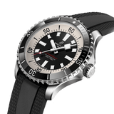 Breitling Superocean Automatic 42 Black Dial Black Rubber Strap Watch for Men - A17375211B1S1 Authentic Buy Shop Now