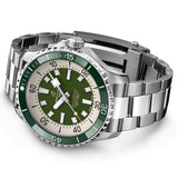 Breitling Superocean Automatic 44mm Navy Green Dial Green Rubber Strap Watch for Men - A17376A31L1A1 Authentic Buy Shop Now