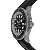 Breitling Superocean Automatic 46 Black Dial Black Rubber Strap Watch for Men - A17378211B1S1 Authentic Buy Shop Now