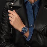 Breitling Navitimer Automatic 35 Blue Dial Blue Leather Strap Watch for Men - A17395161C1P1 Authentic Buy Shop Now