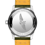 Breitling Navitimer Automatic 35 Green Dial Green Leather Strap Watch for Women - A17395361L1P1 Authentic Buy Shop Now