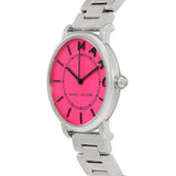 Marc Jacobs Roxy Pink Dial Silver Steel Strap Watch for Women - MJ3524 Authentic Buy Shop Now