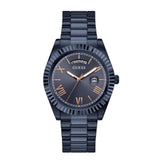 Guess Connoisseur Quartz Blue Dial Blue Steel Strap Watch For Men - GW0265G9 Authentic Buy Shop Now