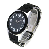 Marc Jacobs Pelly Black Dial Black Silicone Strap Watch for Women - MBM2544 Authentic Buy Shop Now