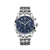 Breitling Avi Chronograph 42 Tribute to Vought F4U Corsair Blue Dial Silver Steel Strap Watch for Men - A233801A1C1A1 Authentic Buy Shop Now