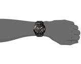 Fossil Grant Sport Chronograph Black Dial Black Steel Strap Watch for Men - FS5374 Authentic Buy Shop Now
