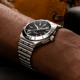 Breitling Chronomat GMT 40 Automatic Black Dial Silver Steel Strap Watch for Men - A32398101B1A1 Authentic Buy Shop Now