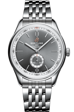 Breitling Premier Automatic 40mm Stainless Steel Anthracite Dial Mens Watch - A37340351B1A1 Authentic Buy Shop Now