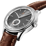 Breitling Premier Automatic 40mm Grey Dial Brown Leather Strap Watch for Men - A37340351B1P2 Authentic Buy Shop Now