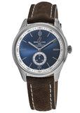 Breitling Premier Automatic 40mm Blue Dial Brown Leather Strap Mens Watch - A37340351C1X2 Authentic Buy Shop Now