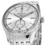 Breitling Premier Automatic 40mm Stainless Steel Silver Dial Mens Watch - A37340351G1A1 Authentic Buy Shop Now