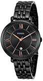 Fossil Jacqueline Black Dial Black Mesh Bracelet Watch for Women - ES3614 Authentic Buy Shop Now