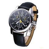 Tissot T Race PRC 200 Chronograph Quartz Black Dial Black Leather Strap Watch for Men - T17.1.526.52 Authentic Buy Shop Now