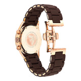Emporio Armani Sport Chronograph Brown Dial Brown Stainless Steel Watch For Men - AR5890 Authentic Buy Shop Now