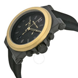 Michael Kors Dylan Chronograph Quartz Black Dial Black Rubber Strap Watch For Men - MK8383 Authentic Buy Shop Now