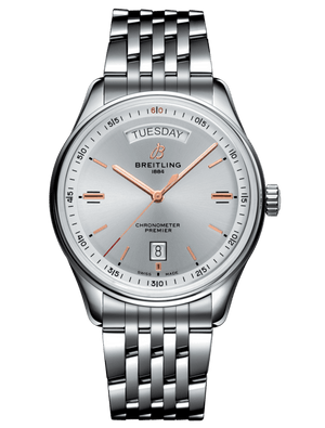 Breitling Premier Automatic Day & Date 40mm Stainless Steel Mens Watch - A45340211G1A1 Authentic Buy Shop Now